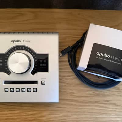 Universal Audio Apollo Twin DUO Thunderbolt Audio Interface 2010s - Silver image 1