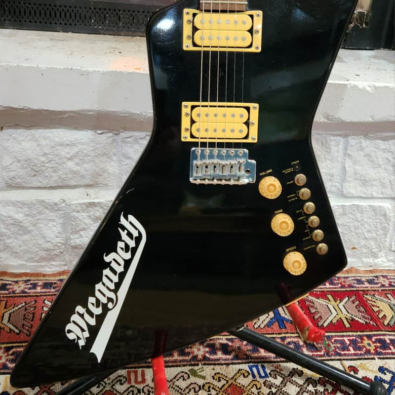 1980s Cort Explorer Effector Black