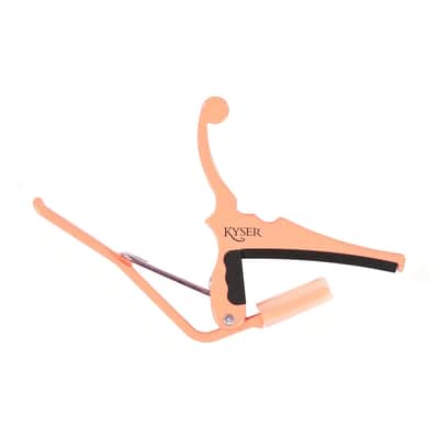 Fender x Kyser Quick-Change Electric Guitar Capo – Pacific Peach image 3