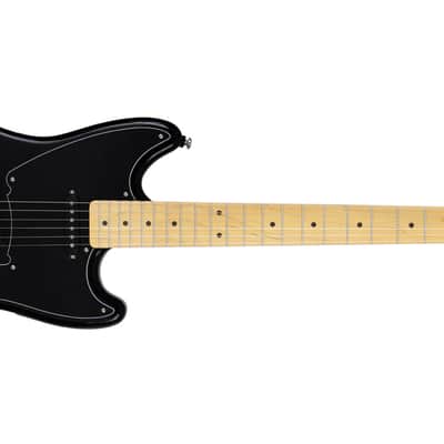 Rosenow Rapid Line 25.5" - Black - Maple - Offset Body Electric Guitar image 2