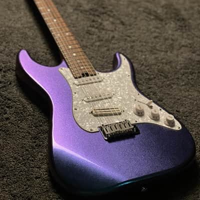 Soloking MS-1 Classic SSS MKII MOD with Seymour Duncan SHR-1b in Nebula Sparkle Nafiri Special Run image 2