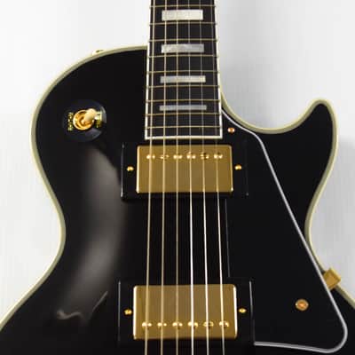 Epiphone "Inspired by Gibson Custom" Les Paul Custom - Ebony image 2
