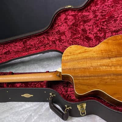 Taylor 214ce-K DLX Koa Grand Auditorium Acoustic-Electric Guitar Natural Finish - 4.65lbs - Authorized Dealer - G06230 image 10