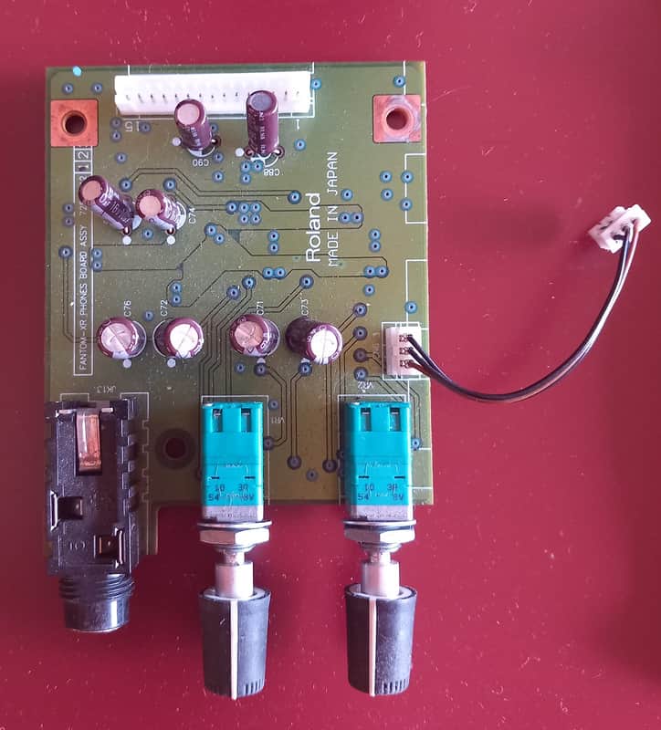 Phones board for Roland Fantom XR image 1