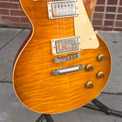 Gibson Custom Historic Les Paul R9 59-reissue 2018 - Lemon Burst image 2