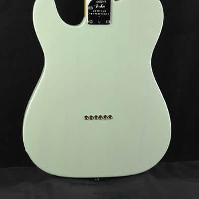 Fender American Professional II Telecaster Thinline Transparent Transparent Surf Green Maple Fingerboard image 7