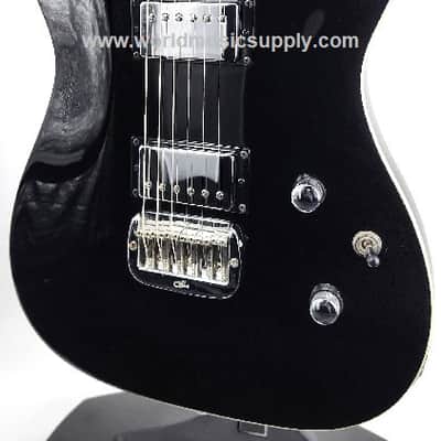 G&amp;L USED G&amp;L Tribute Series ASAT Deluxe Electric Guitar - Black Finish image 3