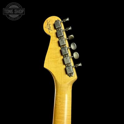Fender Custom Shop 1963 Stratocaster Relic 3 Tone Sunburst Sparkle w/case TSLTD4OF10 image 10