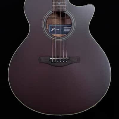 Ibanez AE100 Acoustic/Electric, Burgundy Flat image 1