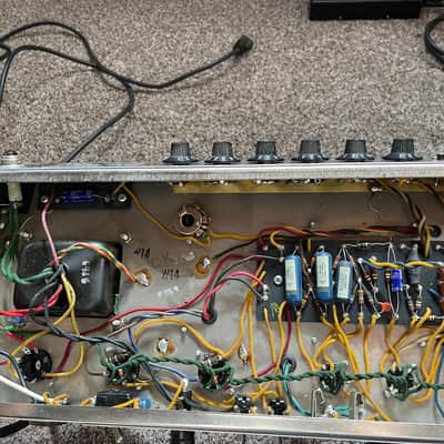 1965 Fender Pro Reverb 2-Channel 40-Watt 2x12" Guitar Combo 1965 - 1967 - Black Panel image 5