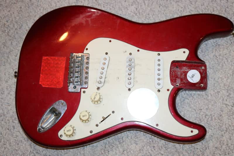 2007 Fender Squier Stratocaster Loaded Body - Natural Relic - For Restoration - No Tariffs image 1
