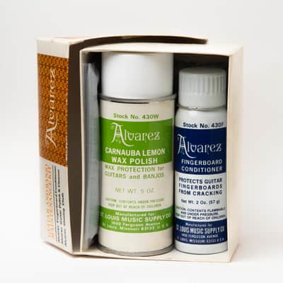 Alvarez Guitar and Banjo Cleaning and Care Kit 1970s 1980s Yairi image 4
