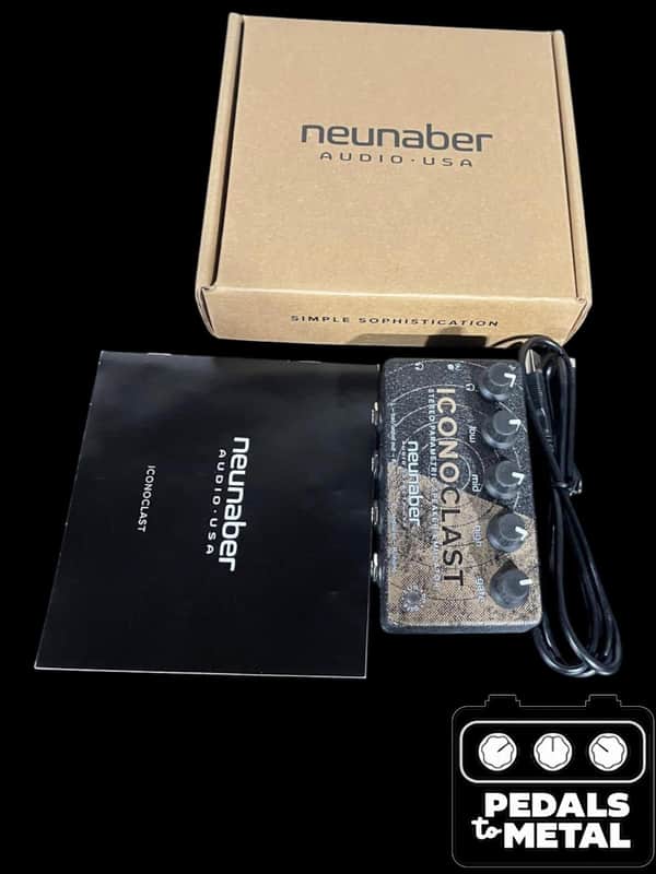 Neunaber Audio Iconoclast Speaker Emulator 2010s - Black/Gold - X16360 image 1