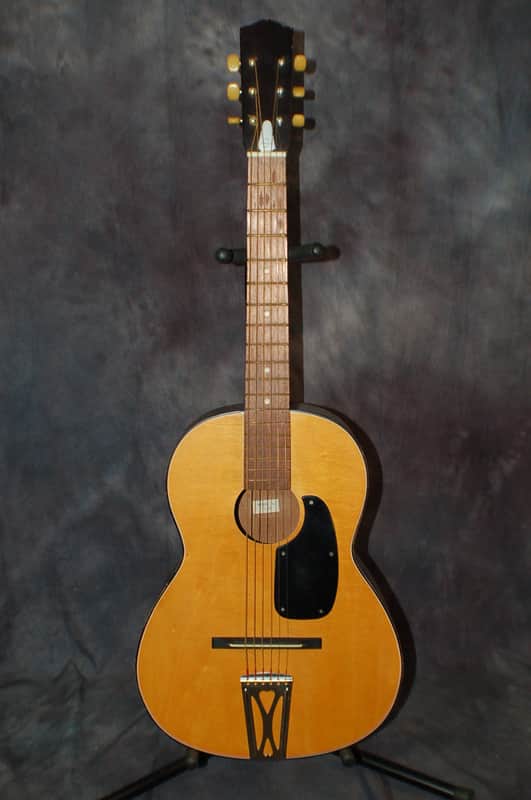 1960's Japan Stella Student Acoustic 3/4 Great Playing Action Birch Guitar Blond image 1