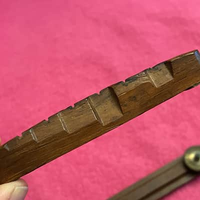 vintage 1954 Gibson rosewood bridge for es 175 L5 Super 400 es 300 125 L5ces L7 150 1956 1957 image 9