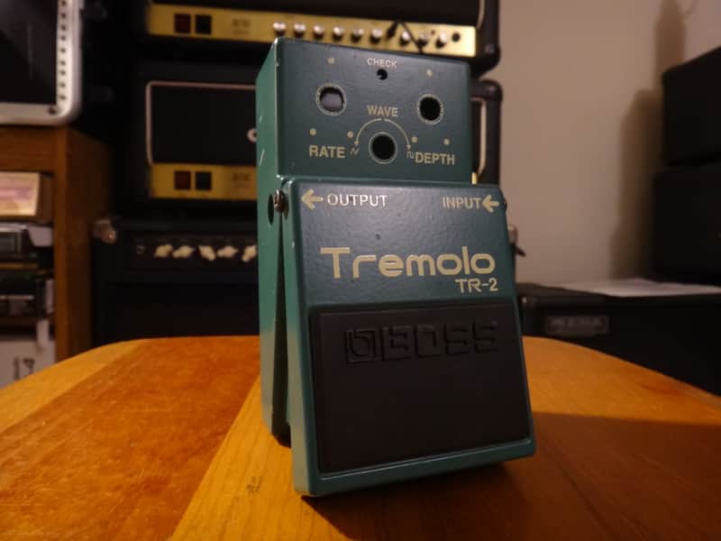 Enclosure - Boss TR-2 Tremolo - Aged Candy Green- | Reverb