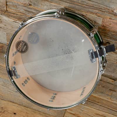 Tama 5.5x14 Starclassic Birch Snare Drum Emerald Green Late 1990s/Early 2000s USED image 6