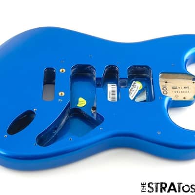 Fender American Ultra II Stratocaster Strat BODY, USA Alder Noble Blue image 1