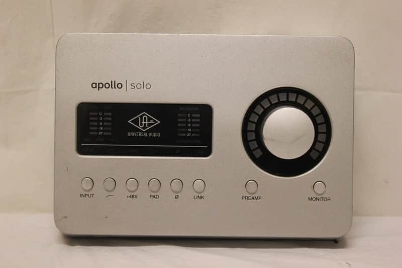 Universal Audio Apollo Solo Thunderbolt 3 Audio Interface