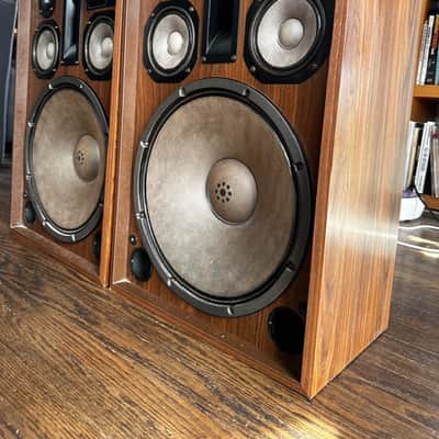 Sansui SP-5500X Speakers Vintage 1970s Rare Hifi 120 Watts image 17