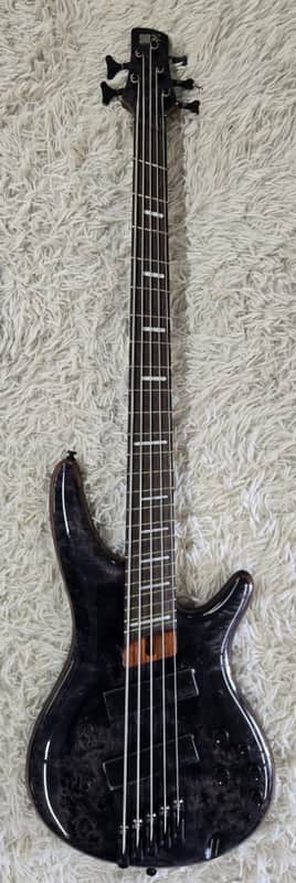 Ibanez SRMS805DTW Deep Twilight Finish Multiscale 5-String Bass Guitar image 1