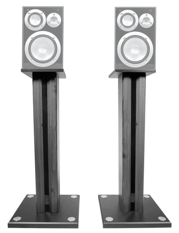 Pair 26" Bookshelf Speaker Stands For Yamaha NS-6490 Bookshelf Speakers image 1