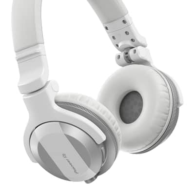 Pioneer DJ HDJ-CUE1BT White BT Headphones + Hanger Clamp image 3