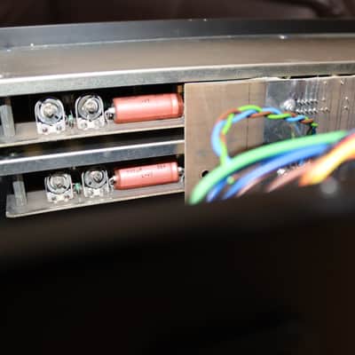 Rare & Vintage Tesla EJU 124 Mic-Preamp and EQ Channel Strips (Pair) Transformer Balanced In & Out - Professionally Racked In a 2U 19” Rack Case. image 15