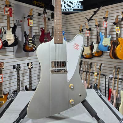 Epiphone 1963 Firebird I - Silver Mist W/ OHSC & PLEK*D #154 image 4