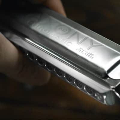 Seydel Saxony Solo Chromatic Harmonica, Key of Low D. New with Full Warranty! image 5