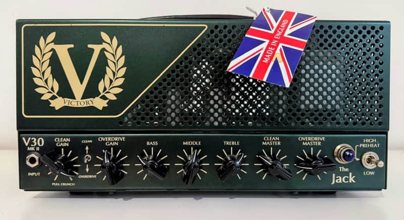 VICTORY V30 THE JACK MKII AMP STEALTH GREEN | RARE <  5 MADE | FOOT PEDALS & BAG! image 1