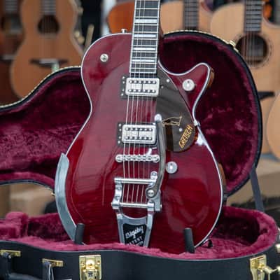 GRETSCH G6134TFM-NH Nigel Hendroff Signature Penguin - Dark cherry image 1