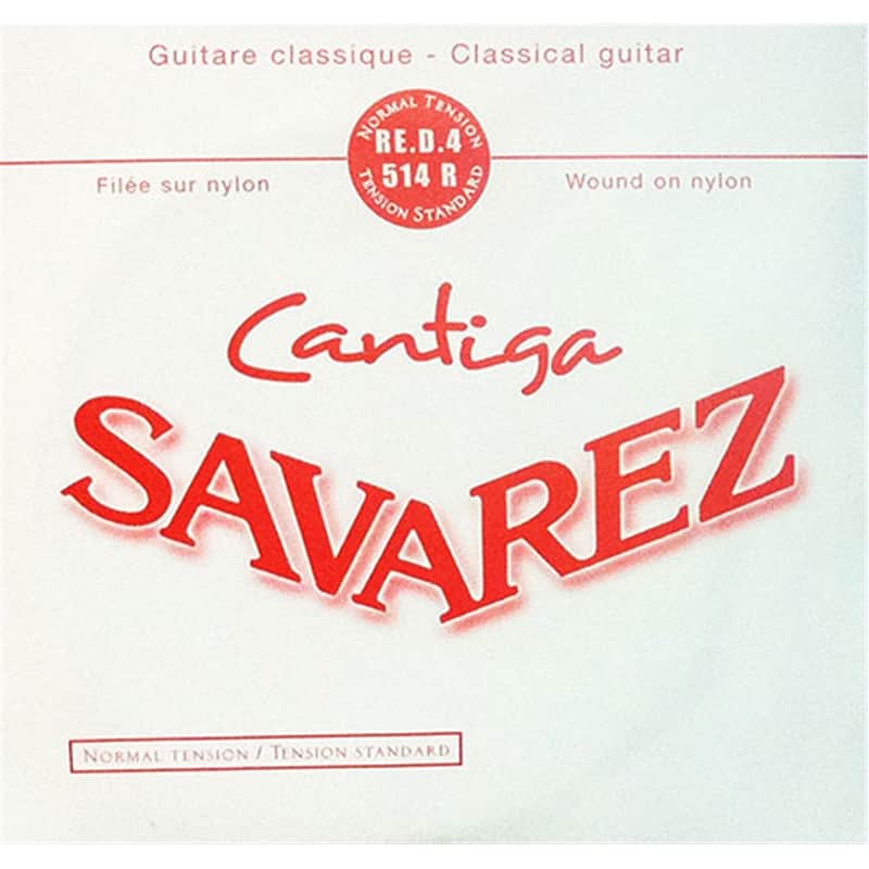 Savarez 514R Corda singola RE-D-4 Chitarra Classica image 1