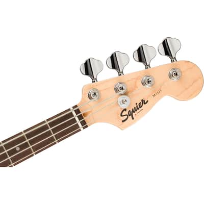 Fender Squier Mini Precision Bass Guitar, 2-Color Sunburst, Laurel Fingerboard image 4