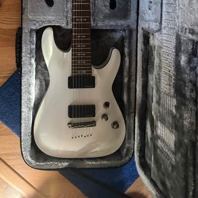 Schecter Demon-7 white image 1