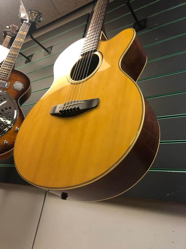 Yamaha CPX-5 YN Natural Gloss 2002 Electro Acoustic Guitar | Reverb