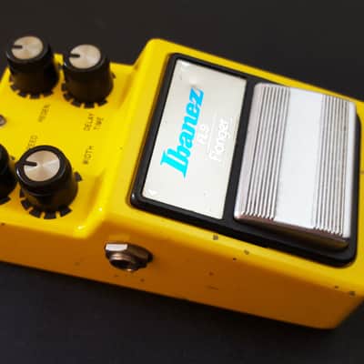 Ibanez FL9 Flanger Black Label MIJ Vintage 1982 - 1984 - Yellow image 2
