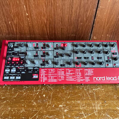 Nord Lead 4R Desktop/ Rackmount Synthesizer lead 4 Ver. 1.24 image 2