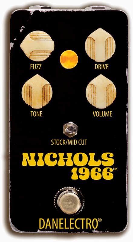 Danelectro Nichols 1966 N-66 Fuzz Pedal – Vintage Distortion & Fuzz Guitar Effects image 1