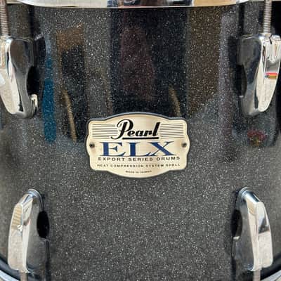 Pearl Export ELX Tom 12"x9" Tom Black Sparkle image 2