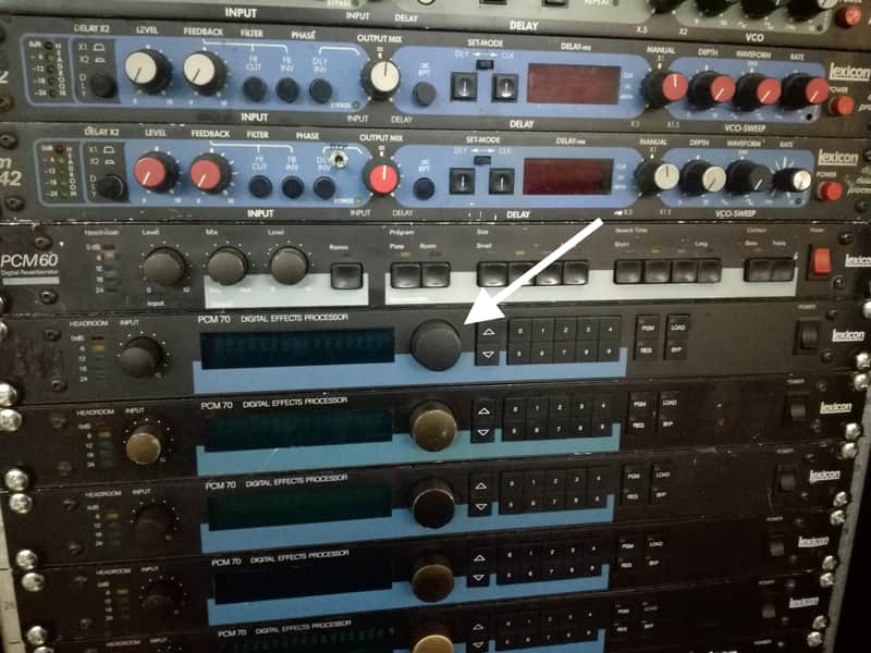 🌞Lexicon PCM 70 #1, fantastic legendary reverb ! image 1