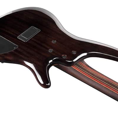 Ibanez SR2605L 5-String Left-Handed Electric Bass Guitar Cerulean Blue Burst SR2605LCBB + Ibanez Gig Bag - Brand New image 3