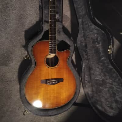 Ibanez AEG20II-VV Acoustic/Electric with TKL hard case image 7