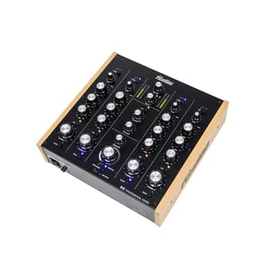 Headliner HL90120 R4 4-Channel Analog Rotary DJ Mixer with Gear Bag image 3