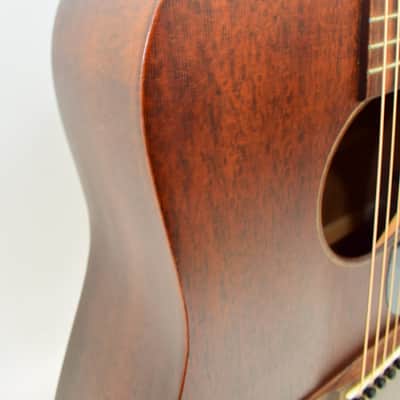 2021 Martin D-15M Mahogany Dreadnought Acoustic Guitar, Natural w/ Case image 7