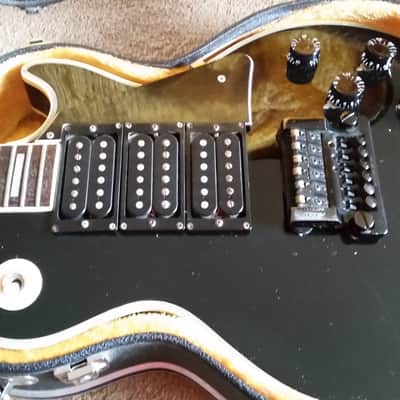 Ibanez Vintage Lawsuit Singlecut 1976 Custom Black Beauty image 1
