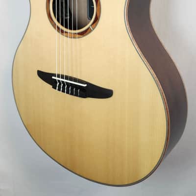 Yamaha NTX3 All Solid Cutaway Acoustic-Electric Nylon String Guitar, MIJ, W/Case image 4