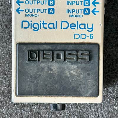 Boss DD-6 Digital Delay Pedal - White image 1