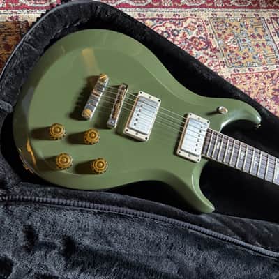PRS S2 McCarty 594 Double Cut - 2025 - USA everything - Olive drab, Nitro, 2025 image 3