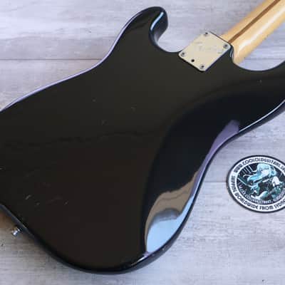 1983 Fender Japan "Dan Smith" Two-Knob Stratocaster (Black) image 11